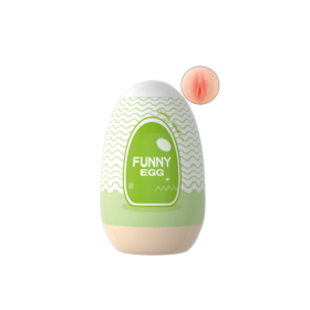 Gaine Masturbatrice Réutilisable FUNNY EGG – Design Réaliste Vagin lèvres fines